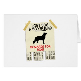 German Shepherd card