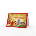 German Shepherd Christmas Card Gift card