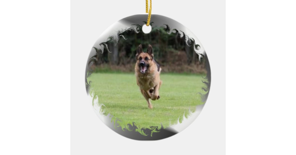 german shepherd christmas ornament zazzle german shepherd christmas ornament zazzle