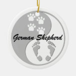 german shepherd christmas tree ornaments