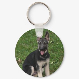 German Shepherd Collection keychain