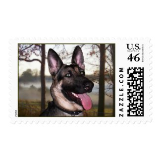 German Shepherd Collection stamp