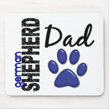 German Shepherd Dad 2 Mouse Pad