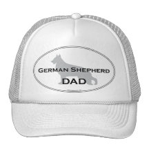 German Shepherd Dad Trucker Hats