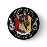 German Shepherd Design Button