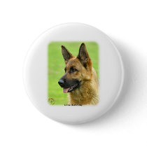 German Shepherd Dog 9B50D-20 buttons by TraffordPhotos German Shepherd Dog 9B50D-20 buttons