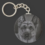 German Shepherd Dog Art - Noble Key Chains