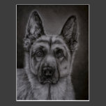 German Shepherd Dog Art - Noble Post Cards