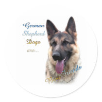 German Shepherd Dog Best Friend 2 - Sticker