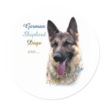 German Shepherd Dog Best Friend 2 - Sticker