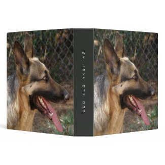 German Shepherd Dog Binder binder