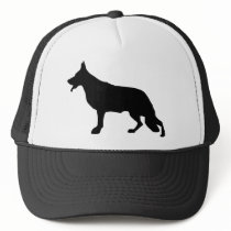 German Shepherd Dog black hats