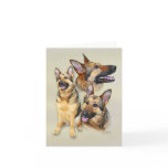 German Shepherd Dog Greeting Card