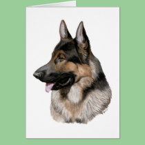 German Shepherd Dog Card - "Max" cards