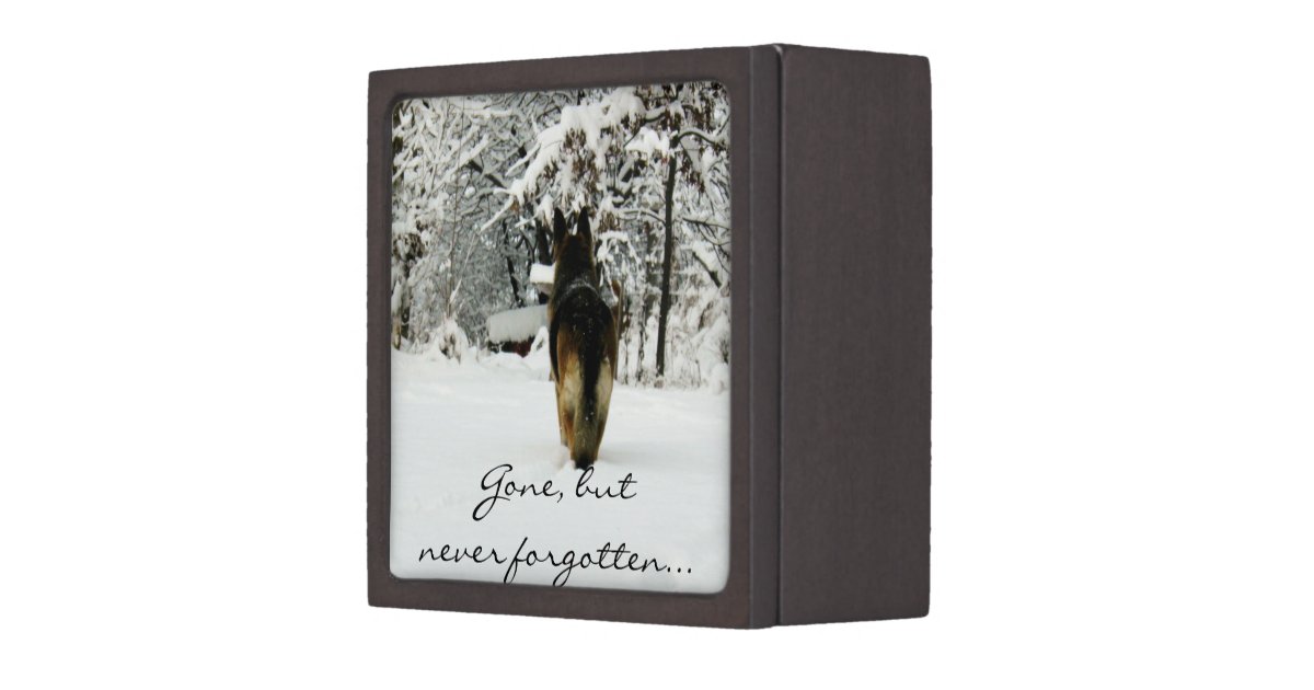German Shepherd Dog Gift Box Zazzle