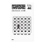 German Shepherd Dog in the Sheep Postage Stamps