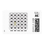 German Shepherd Dog in the Sheep Stamps