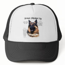 German Shepherd Dog (longhair) History Design hats
