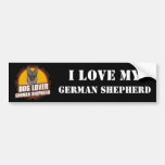 German Shepherd Dog Lover Bumper Sticker