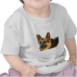 German Shepherd Dog Photo Baby Shirt