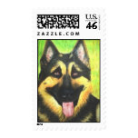 German Shepherd Dog Postage Stamp