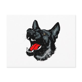 German Shepherd Dog postcard