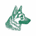 German Shepherd embroidered shirts