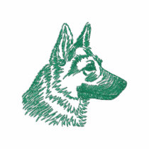 German Shepherd embroidered shirts