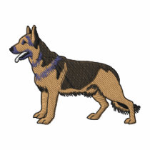German Shepherd embroidered shirts