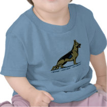 German Shepherd Friend t-shirts