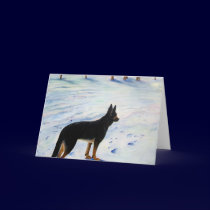 German Shepherd Greeting Card