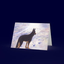 German Shepherd Greeting Card