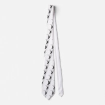 German Shepherd Happy Face Neckties
