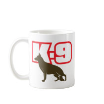 German Shepherd K-9 Coffee Mug
