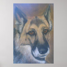 German Shepherd -Kelly Print