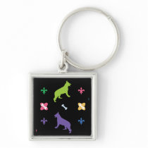 German Shepherd Keychains