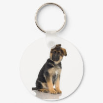 German Shepherd Keychain by jasminesphotography German Shepherd Keychain