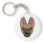 German Shepherd Keychain