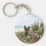 German Shepherd Keychain Beachgrass
