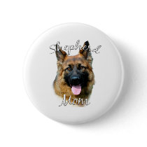 German Shepherd (longhair) Mom 2 buttons by GreyWolfCreation German Shepherd (longhair) Mom 2 buttons