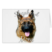 German Shepherd (longhair) Mom 2 cards