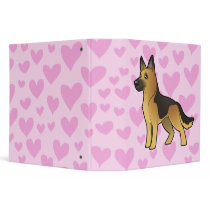 German Shepherd Love Binder