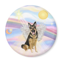 German Shepherd magnets by dogartgifts German Shepherd magnets
