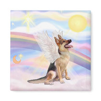 German Shepherd magnets by dogartgifts German Shepherd magnets