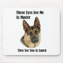 German Shepherd Master mousepads