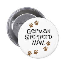 German Shepherd Mom Buttons