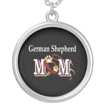 German Shepherd Mom Gifts Custom Necklace