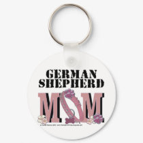 German Shepherd Mom keychains