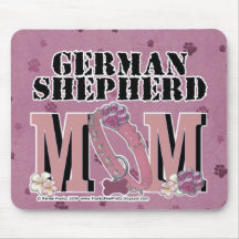 German Shepherd MOM Mouse Pad
