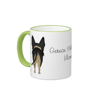 German Shepherd Mom zazzle_mug